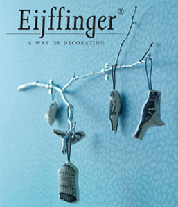 Behang van Eijffinger in amsterdam bij Scheltinga Wonen